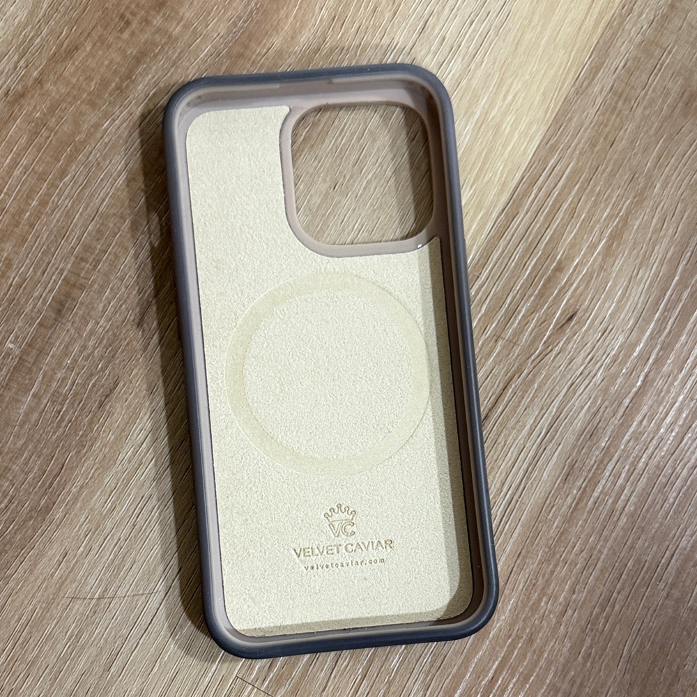 Velvet Caviar Nude Vibe Checker iPhone 13 Pro Case - Picture 2 of 2